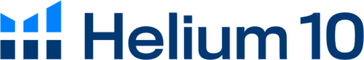 Helium 10 logo — a company Aligaloo has worked with